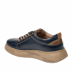 Športová obuv pre tínedžerov 8006 indigo kombinovaná