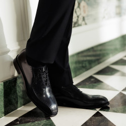 Elegantné pánske topánky 985 čierny florantic lifestyle