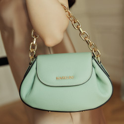 Dámska taška na plece 027g mint green lifestyle