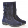 Detské čižmy 3208 indigo velúr