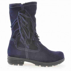 Detské čižmy 3208 indigo velúr