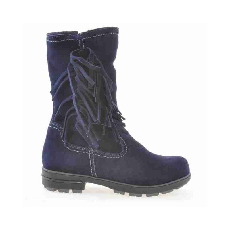 Detské čižmy 3208 indigo velúr
