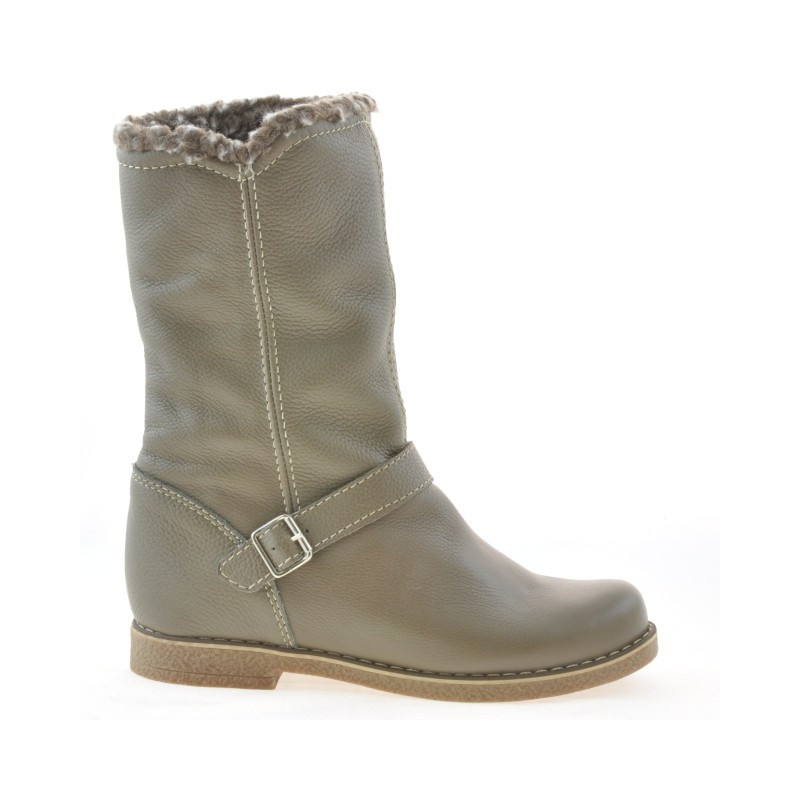 Dámske čižmy 3247 biz khaki