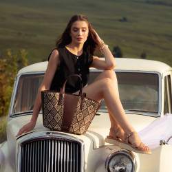 Dámske sandále 5118 camel lifestyle