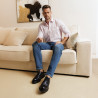 Elegantné pánske topánky 972 lak indigo kombinované lifestyle
