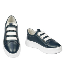 Športová obuv pre tínedžerov 8007 indigo