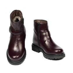 Detské topánky 3033 bordo