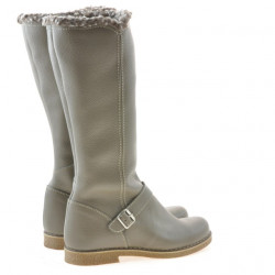 Dámske čižmy 3248 biz khaki