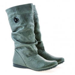 Dámske čižmy 257 crep sivé