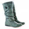 Dámske čižmy 257 crep sivé