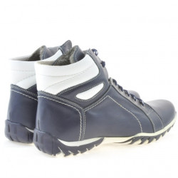 Pánske topánky 460 indigo+biela