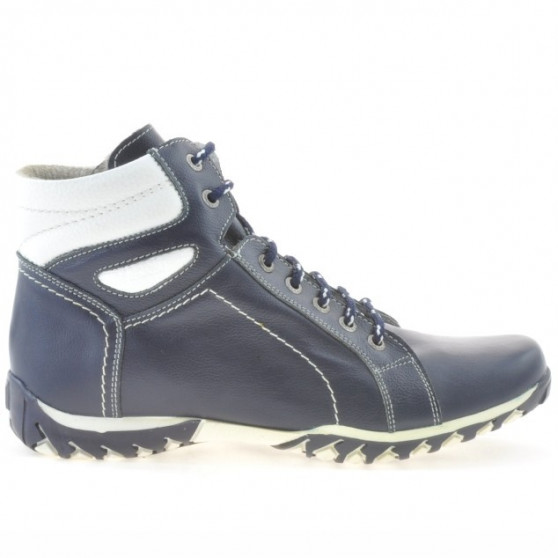 Pánske topánky 460 indigo+biela