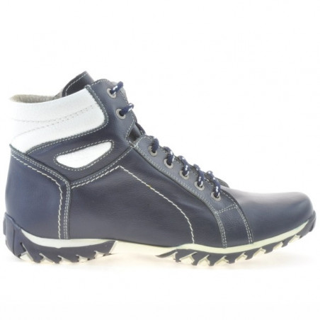 Pánske topánky 460 indigo+biela