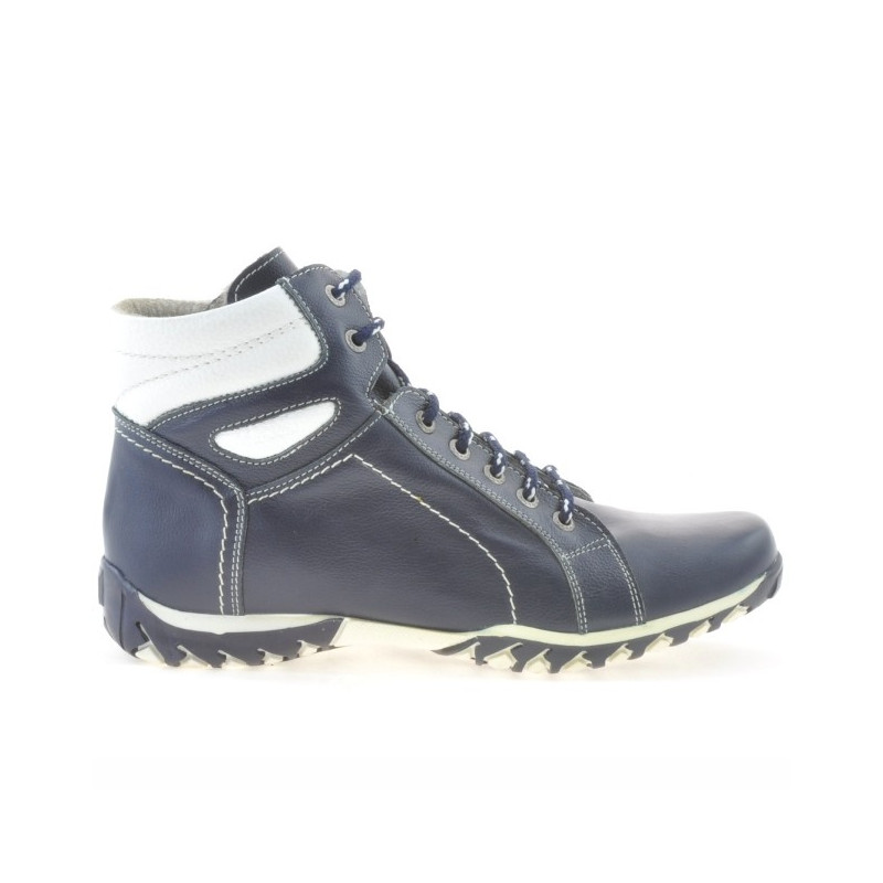 Pánske topánky 460 indigo+biela