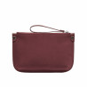 Dámska kabelka do ruky 211g 01 burgundy camoscio