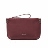 Dámska kabelka do ruky 211g 01 burgundy camoscio