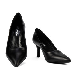 Elegantné dámske topánky 1359 čierne