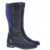 Dámske čižmy 3276 indigo velúr