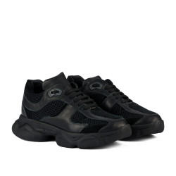 Dámska športová obuv 6102 čierna kombinovaná
