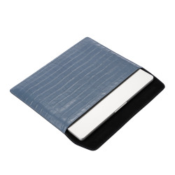 Puzdro na notebook 309g 01 croco modrá