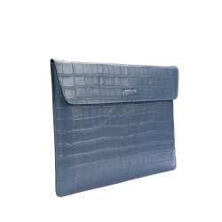 Puzdro na notebook 309g 01 croco modrá