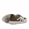 Pánska obuv casual/sport 997 kaki kombinovaná