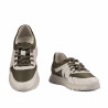 Pánska obuv casual/sport 997 kaki kombinovaná