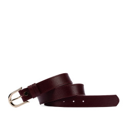 Dámsky opasok 46mc safián burgundy