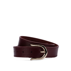 Dámsky opasok 46mc safián burgundy