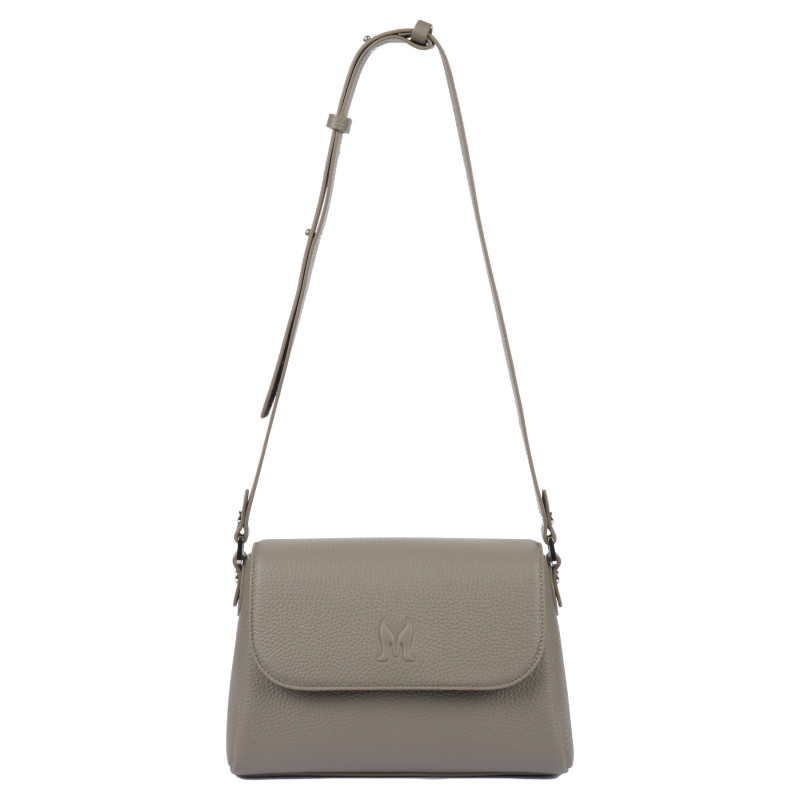 Dámska kabelka na rameno 040g 01 taupe