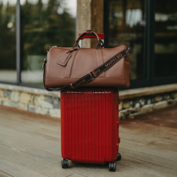 Cestovná taška 305g 01 biz koňak lifestyle