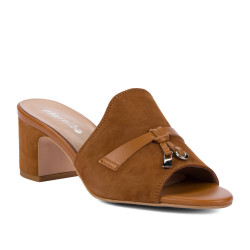 Dámske sandále 1367 ťavia velúr
