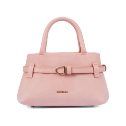 Dámska kabelka do ruky 056g camoscio baby pink