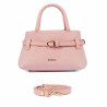 Dámska kabelka do ruky 056g camoscio baby pink