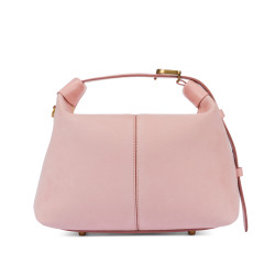 Dámska kabelka do ruky 037g camoscio baby pink