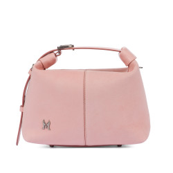 Dámska kabelka do ruky 037-1g 01 camoscio baby pink