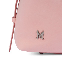 Dámska kabelka do ruky 037-1g 01 camoscio baby pink