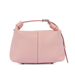 Dámska kabelka do ruky 037-1g 01 camoscio baby pink