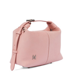 Dámska kabelka do ruky 037-1g 01 camoscio baby pink