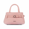 Dámska kabelka do ruky 056g 01 camoscio baby pink