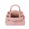 Dámska kabelka do ruky 056g 01 camoscio baby pink