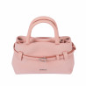 Dámska kabelka do ruky 056g 01 camoscio baby pink