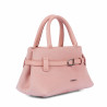 Dámska kabelka do ruky 056g 01 camoscio baby pink