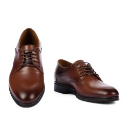 Elegantné pánske topánky 933 v koňakovej farbe
