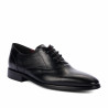 Elegantné pánske topánky 9007 čierne
