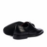 Elegantné pánske topánky 9007 čierne