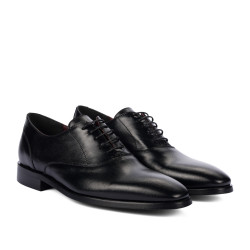 Elegantné pánske topánky 9007 čierne