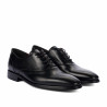 Elegantné pánske topánky 9007 čierne