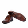 Elegantné pánske topánky 822-1 koňak