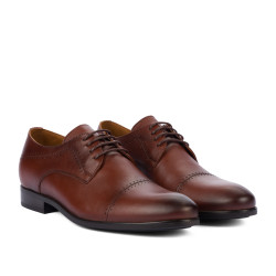 Elegantné pánske topánky 822-1 koňak